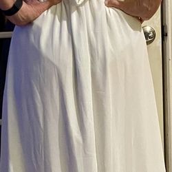 White Dress Made By SHEIN