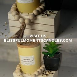 Golden Hour - Soy Wax Candle 