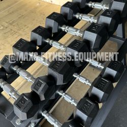 New Dumbbells Set 5-30 With Rack 