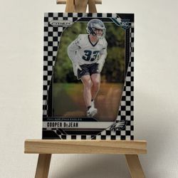 Philadelphia Eagles Cooper DeJean Rookie Checkerboard Prizm