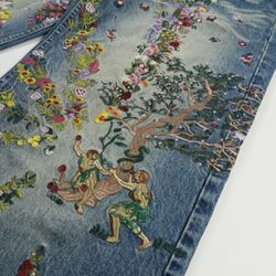 Denim Pants Eden stitching 