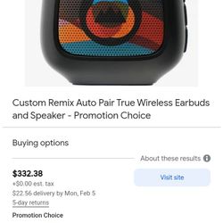 Bluetooth Earbuds/Speaker