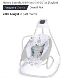 Ingenuity SimpleComfort Soothing Swing and Rocker