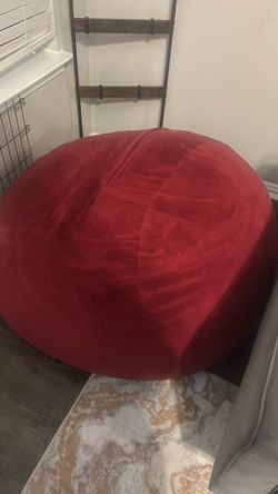 ExtraLarge Red Bean Bag Chair