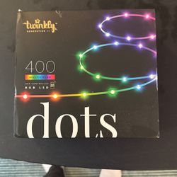 Brand New In Box Twinkly Rgb LED DOTS 400 Multicolor Price Is Firm
