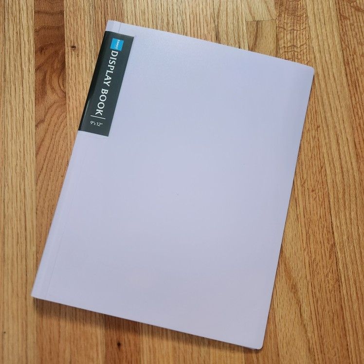 Art Display Books (Pink, Lavender, Blue, OR Green) 9x12in $10 Each