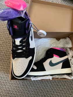 Nike air Jordan 1 zoom air comfy psg size:  11 1/2 with extra laces