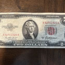$2 Dollar Red Seal