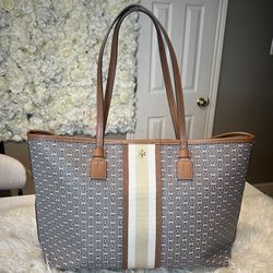 Tory Burch Gemini Link Canvas Tote