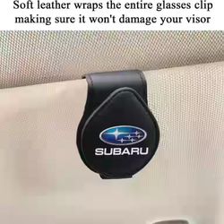 SUBARU Genuine Leather Sunglasses 😎 Clip