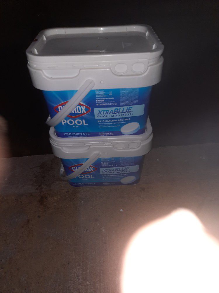 35 LB Sealed Bucket Chlorox Chlorine Tablets