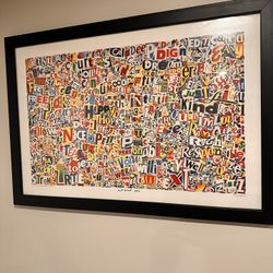 Michael Albert Signed Print 26x39”