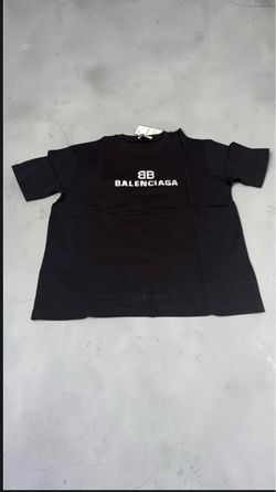 Balenciaga BB Logo Black T-Shirt