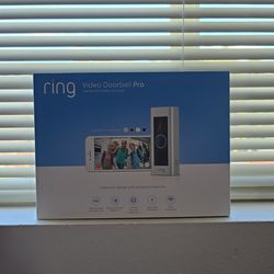 New Never Used Ring Doorbell Pro Hardwired Wifi Connected