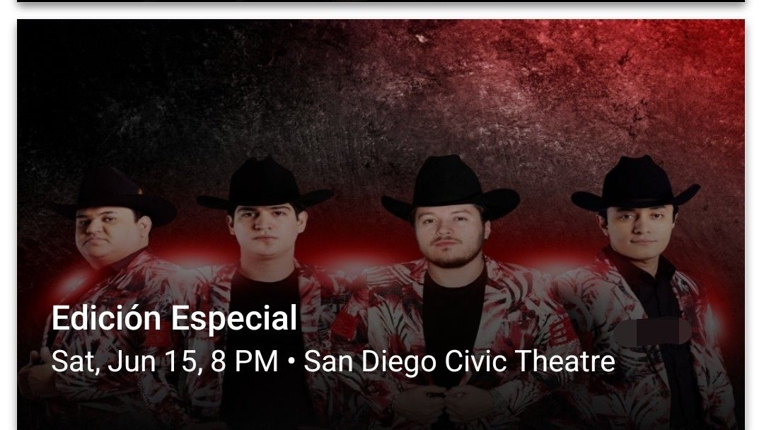 Edicion Especial  Sold Out Show SAT JUNE 15 8pm