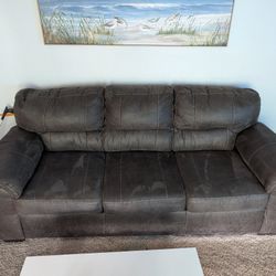 3 Seater Charcoal Micro Fiber Couch 