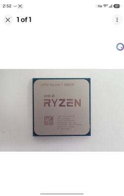 AMD Ryzen 7 5800X 3.80GHz 8 Core 16 Thread AM4 CPU