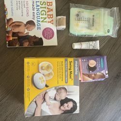 Hands Free Medela (hands free) Breast Pump and additional Accessories 
