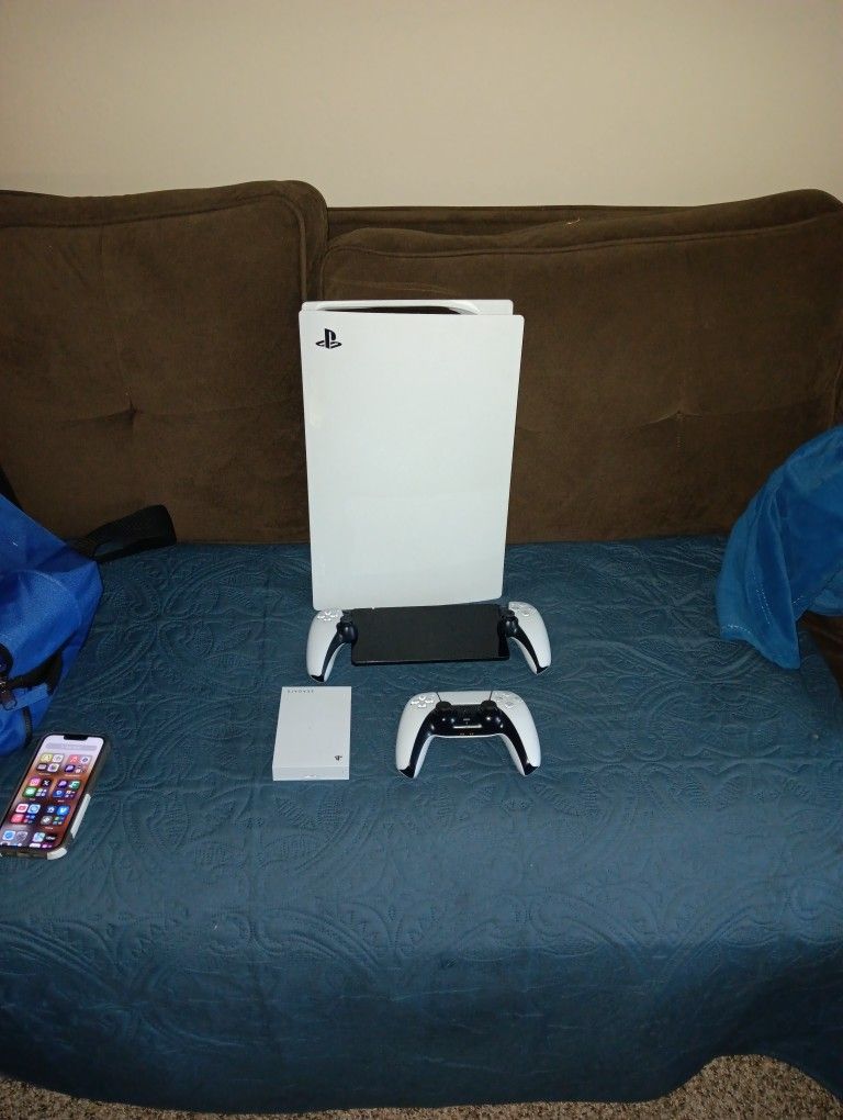 PS5 plus Handheld with External Hardrive