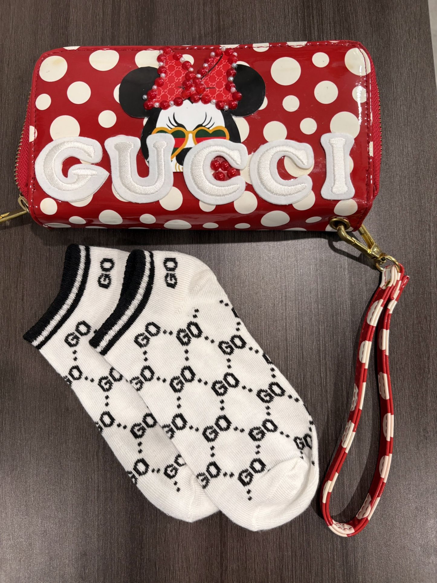Red Wallet Minnie Mouse