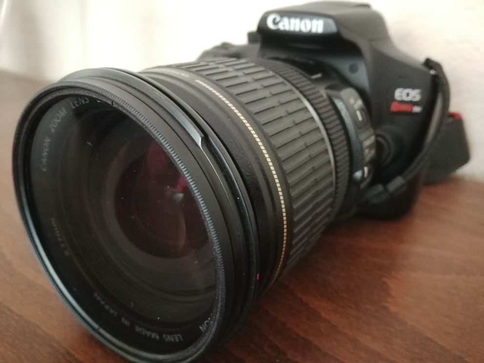 Canon T6 DSLR with 17-55mm f/2.8 and 18-55mm lenses