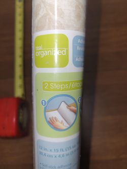 Beige shelf liner 12 x 15