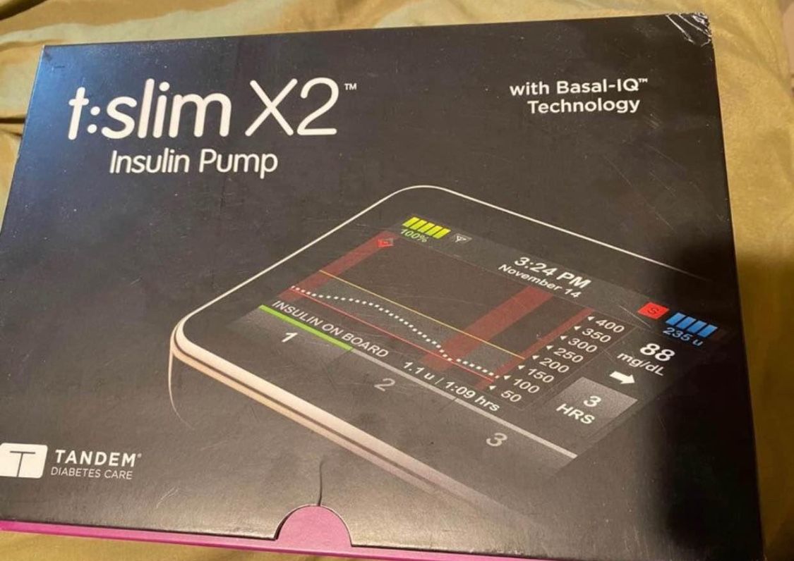 Tandem T-Slim X2 Insulin pump