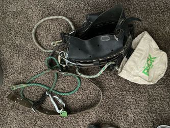 Climbing gear with bag