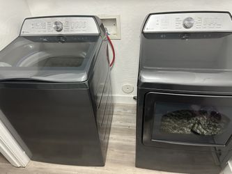 GE top Load Washer And Dryer