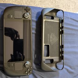 LCD Steam Deck, 256 GB With Dbrand Case 