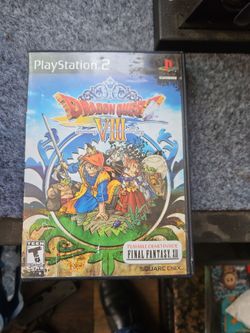 Ps2 dragon quest/ Final fantasy7 demo