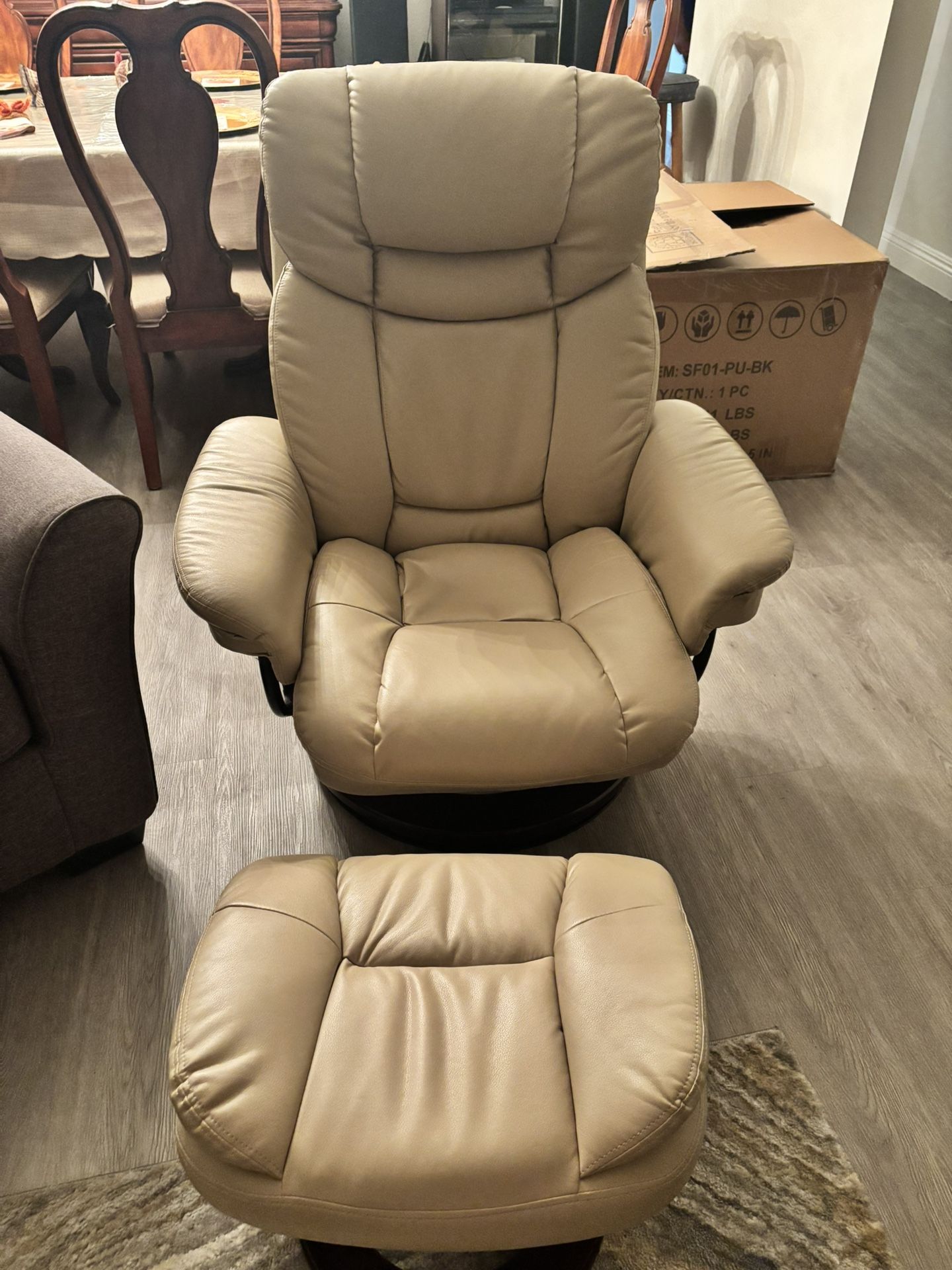 Recliner With Foot Stool