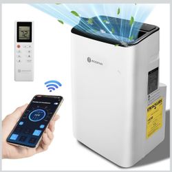 12000 BTU Smart Portable AC - Remote + Bluetooth App Capable - Excellent Condition 