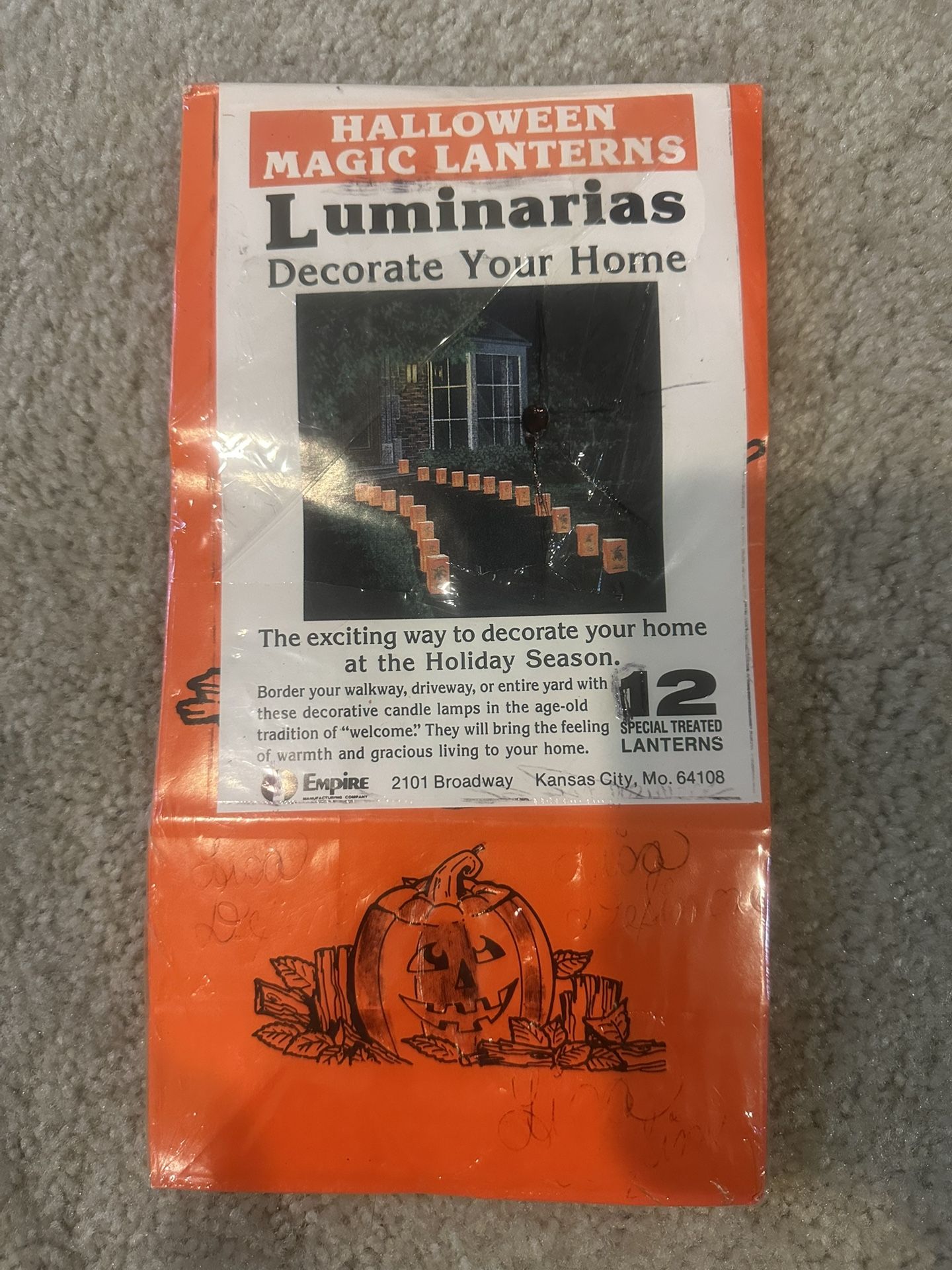 Halloween Light Up Bags