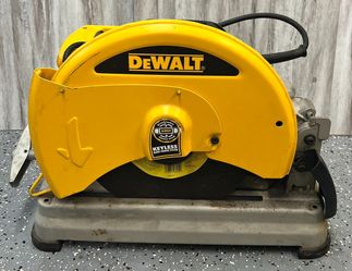 DeWalt D28715 14" 15A Quick-Change Chop Saw with Adjustable Fence (PO1021941)