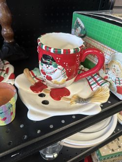 Christmas Plate/Cups