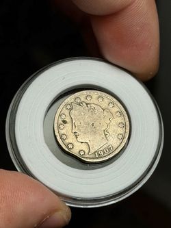 Error 😮‍💨!! 1907 Liberty Head “V” Nickel – Possible Clipped Planchet !
