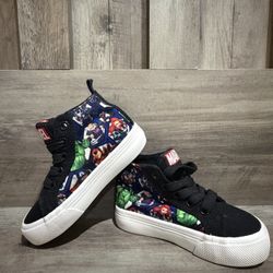 Marvel toddler high-top shoes, size 7K