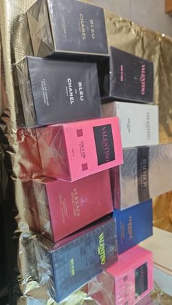 Authentic colognes and perfumes nothing over 80