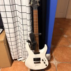 Mitchell MD200 Double-Cutaway Electric Guitar White