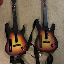 Guitar Hero Guitars Wii $60 each working