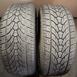 2 Lionhart Tires 285/45/22