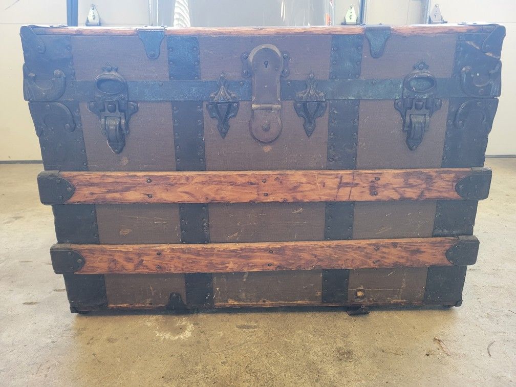 Antique Steamer Chest