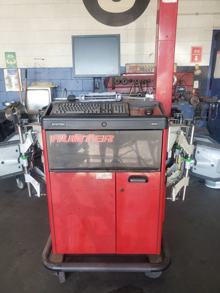 Hunter Alignment Machine Working Conditions,