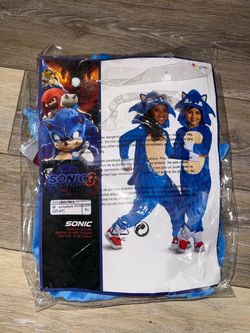 Halloween costume, Sonic The Hedgehog costume, M (3T-4T), NEW