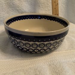 Polish Pottery Bowl 