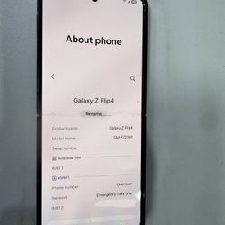 SAMSUNG Z FLIP 4 UNLOCKED 128GB 