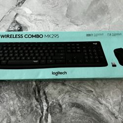 Logitech Silent Wireless Mouse & Keyboard Combo - MK295    👍 👍 👍 
