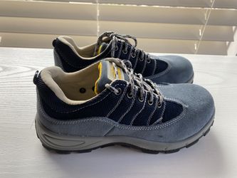 AOX Men's Steel Toe Safety Shoes – Size 40 (US 7) – Work/Tennis