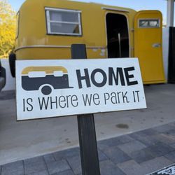 ADORABLE AND RARE BOLER FIBERGLASS TRAILER